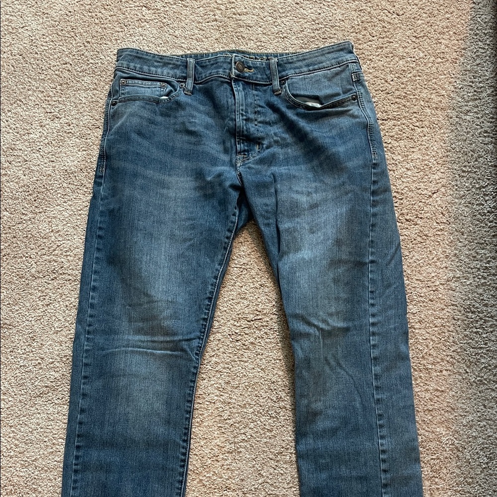 American Eagle Outfitters Dark Blue Straight Jeans